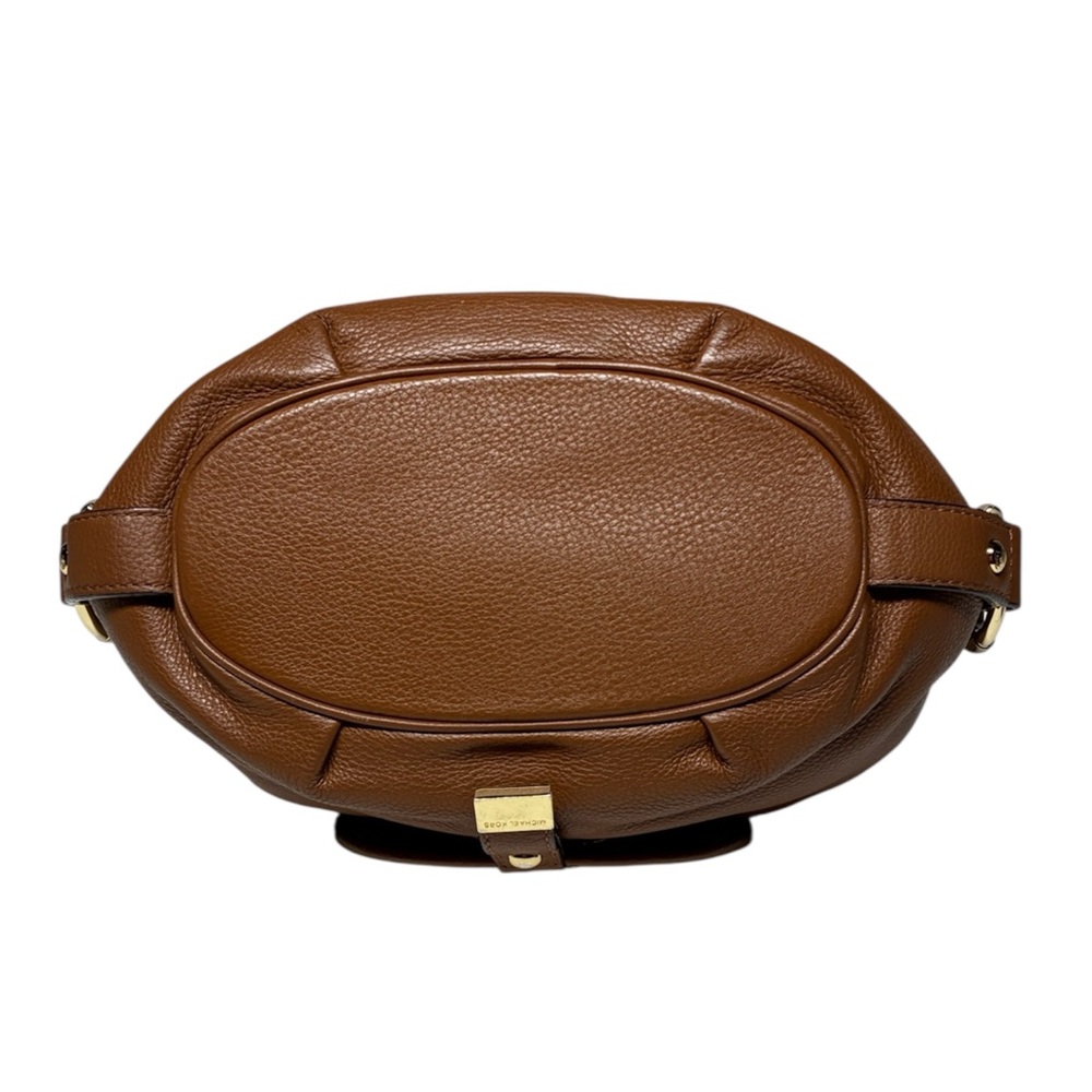 Michael Kors Leather Hobo Bag Luggage Brown - Picture 7 of 16